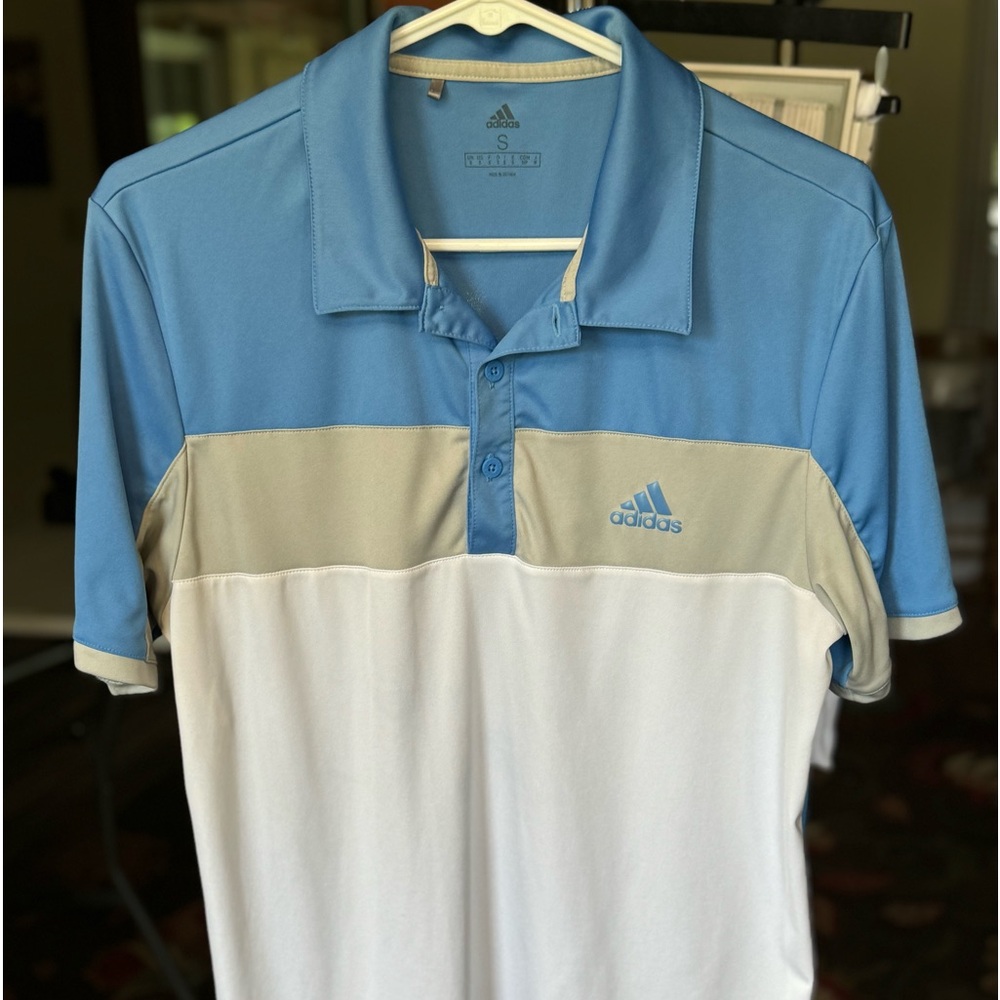 Adidas mens Dri fit polo shirt